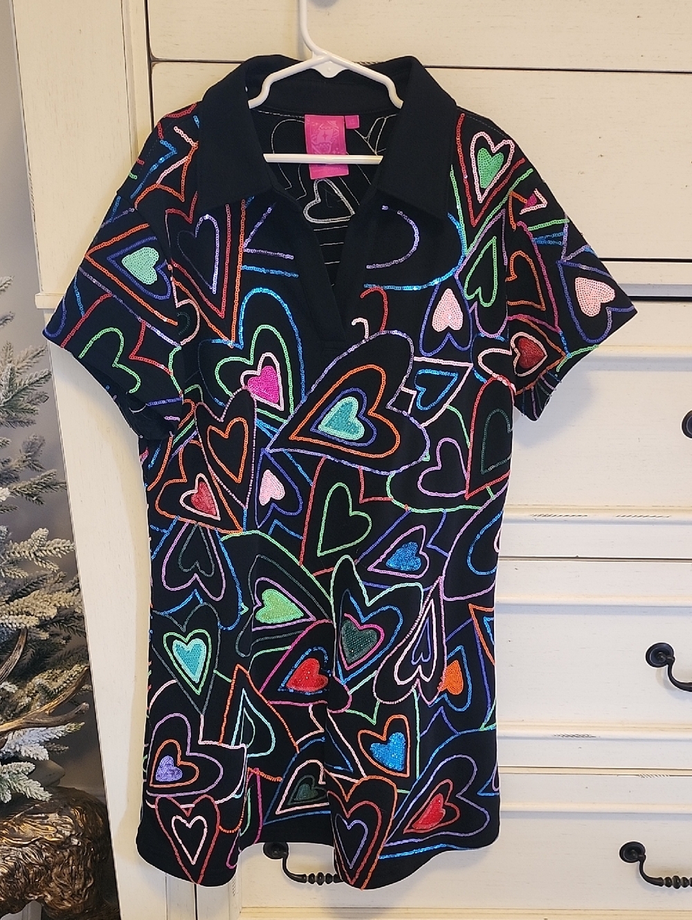 Queen Of Sparkles Heart Dress